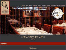 Tablet Screenshot of casteak.com